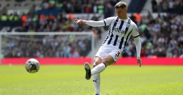 Conor Townsend in action for West Brom