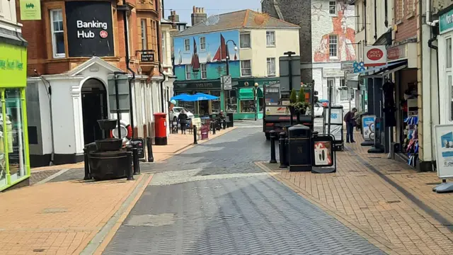 A street in Brixham