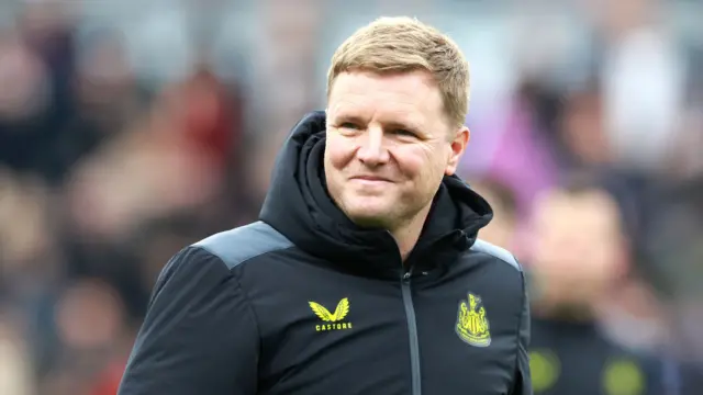 Newcastle manager Eddie Howe