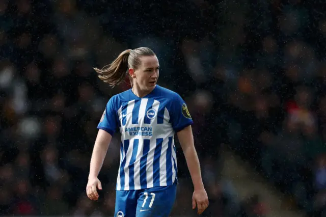 Brighton striker Elisabeth Terland