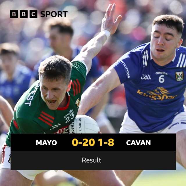 Mayo 0-20 Cavan 1-8