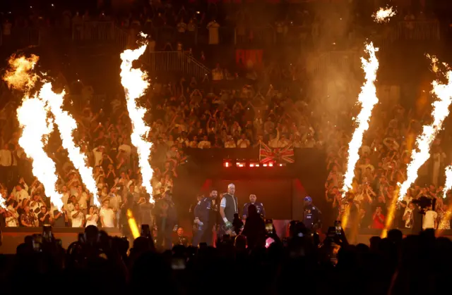 Tyson Fury ringwalk