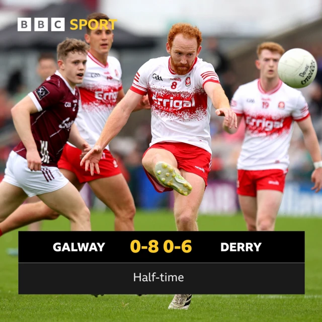 Galway 0-8 Derry 0-6