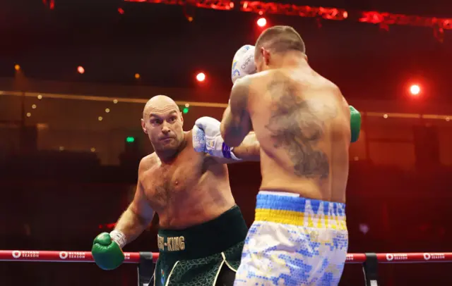 Tyson Fury and Oleksandr Usyk