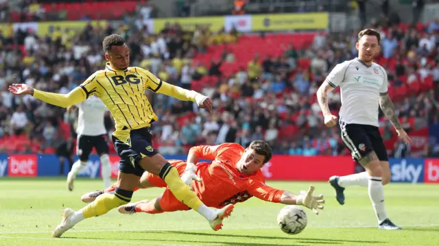 Josh Murphy scores for Oxford