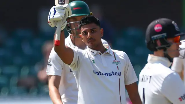 Rishi Patel scores century