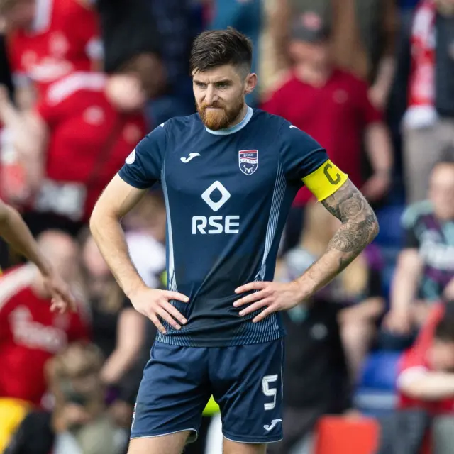 Ross County captain Jack Baldwin