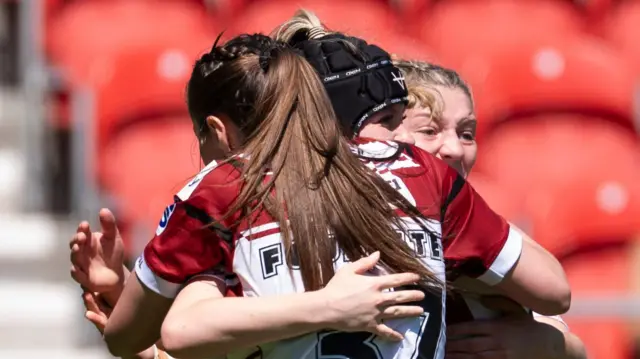 Wigan celebrate