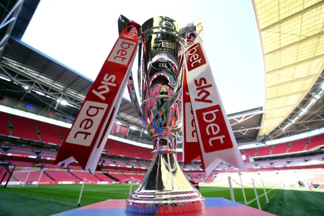 League Two play-off trophy