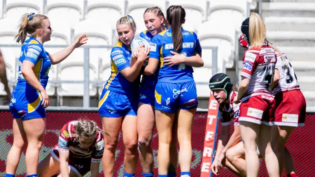 Leeds celebrate