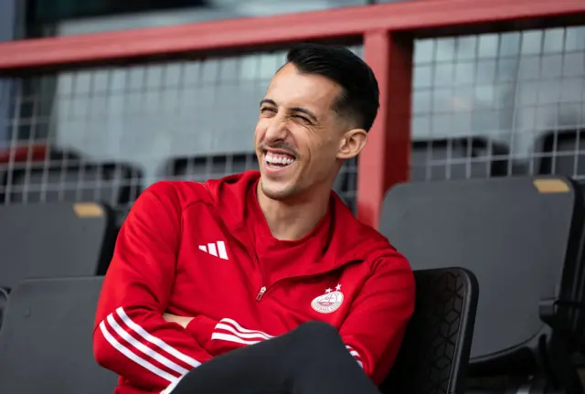 Aberdeen forward Bojan Miovski