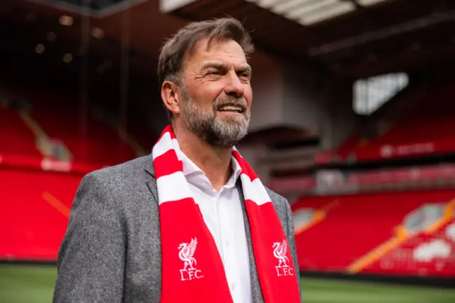 Jurgen Klopp at Anfield