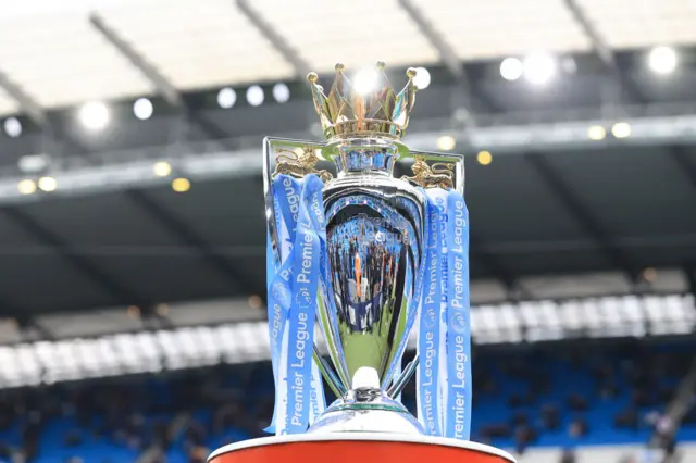 Premier League trophy