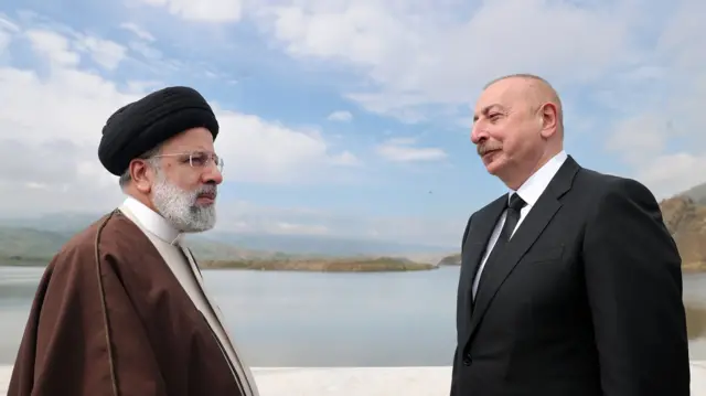 President Raisi at dam