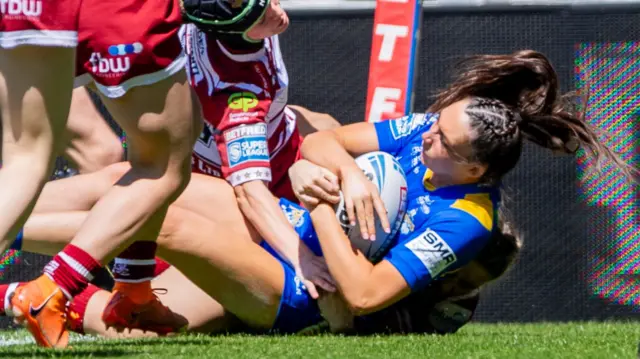 Ruby Enright scores for Leeds