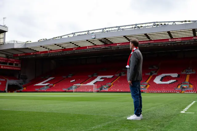 Jurgen Klopp at Anfield