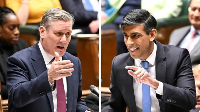 Keir Starmer and Rishi Sunak