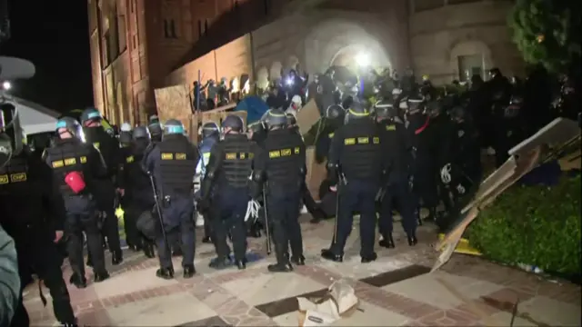 Protest at UCLA