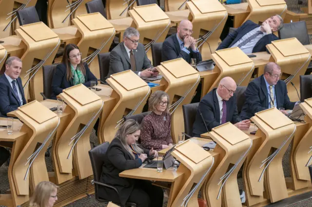 Kate Forbes and John Swinney