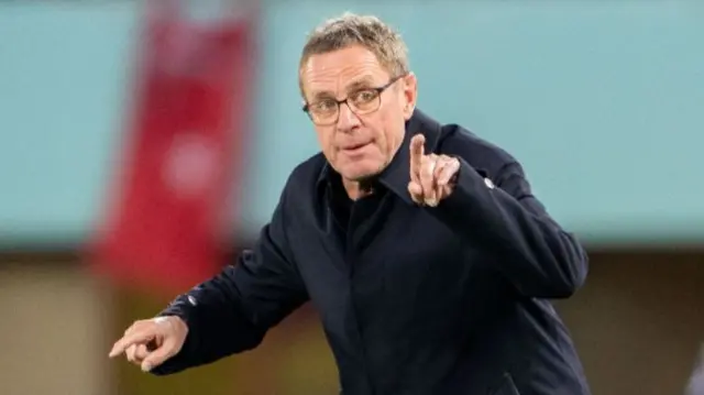 Austria boss Ralf Rangnick