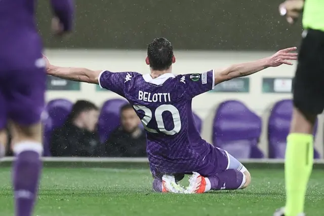 Andrea Belotti celebrates after scoring