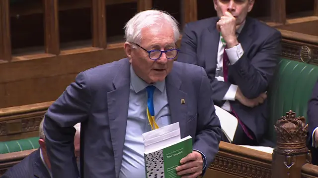 Sir Peter Bottomley speaking in the House of Commons