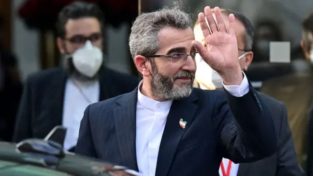 Deputy Foreign Minister Ali Bagheri Kani as acting foreign minister