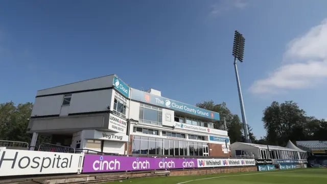 County Ground Chelmsford in the sun