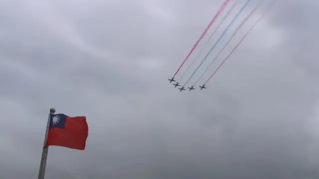 The Air Force Thunder Tigers aerobatics team