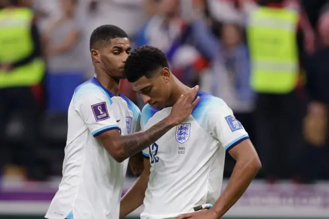 Marcus Rashford and Jude Bellingham