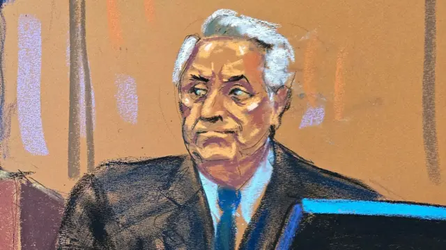 Robert Costello court sketch