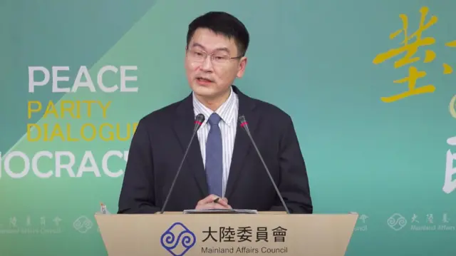 Liang Wen-chieh, spokesman Taiwan's Mainland Affairs Council