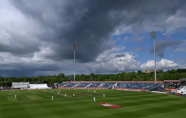 The scene at Chester-le-Street