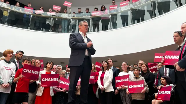 Keir Starmer in Glasgow