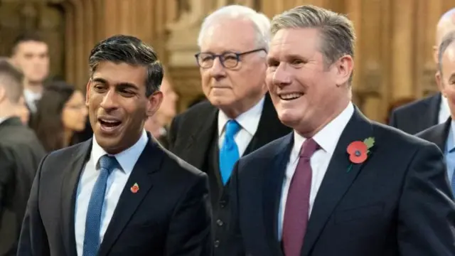 Rishi Sunak and Keir Starmer