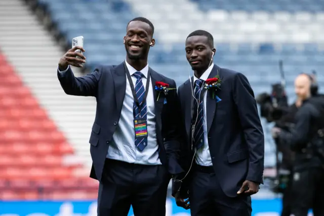 Abdallah Sima and Mohamed Diomande