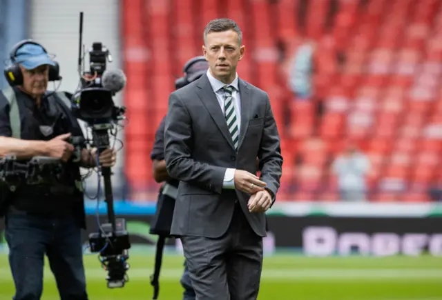 Celtic captain Callum McGregor at Hampden