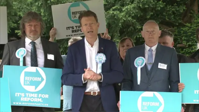 Richard Tice at a campaign event