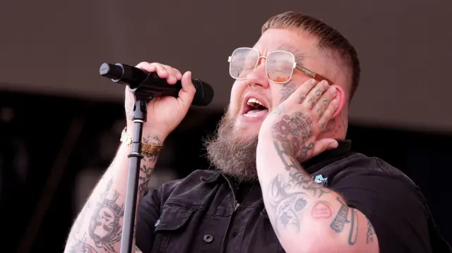 Rag'n'Bone Man during the BBC Radio1 Big Weekend at Stockwood Park, Luton