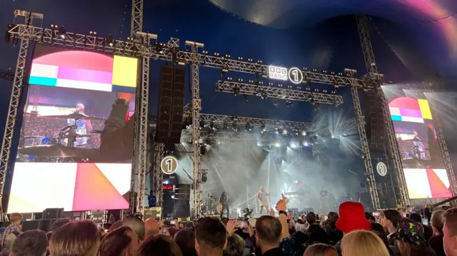 Teddy Swims at Radio 1's Big Weekend