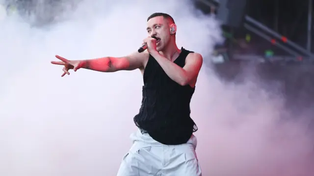 Olly Alexander performing at Radio 1's Big Weekend