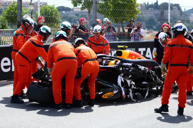 Sergio Perez's car