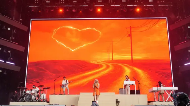 Sabrina Carpenter during the BBC Radio1 Big Weekend at Stockwood Park, Luton