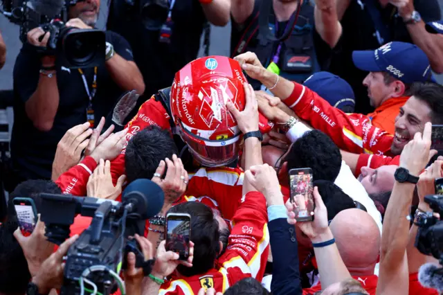 Charles Leclerc at Monaco