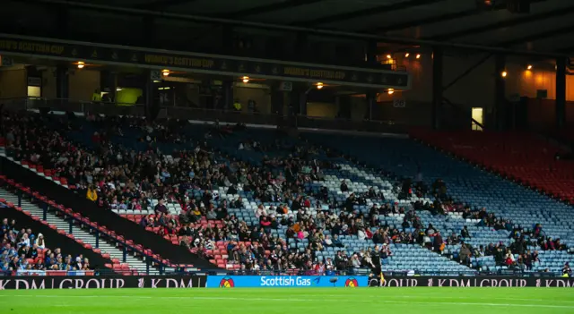 Fans at Hampden