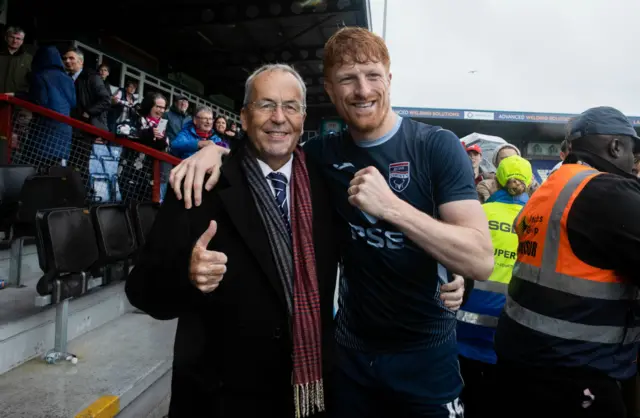 Roy MacGregor with Simon Murray