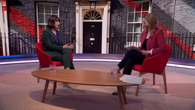 Rachel Reeves sits down with Laura Kuenssberg