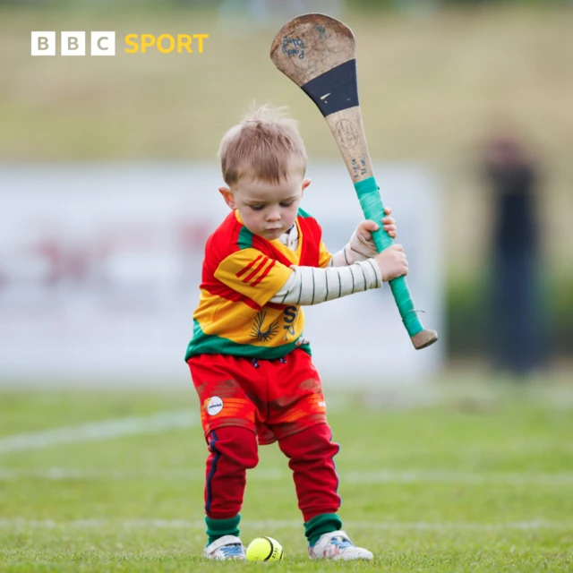 Young Carlow fan Tommy Ryan