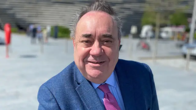 Alba party leader Alex Salmond