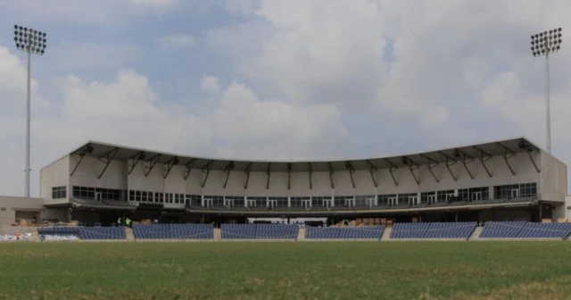 General view of the Grand Prairie Stadium in Texas